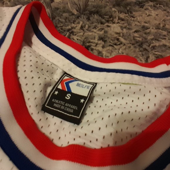 Men’s Small White USA jersey Donald Trump 45 President - Picture 3 of 6